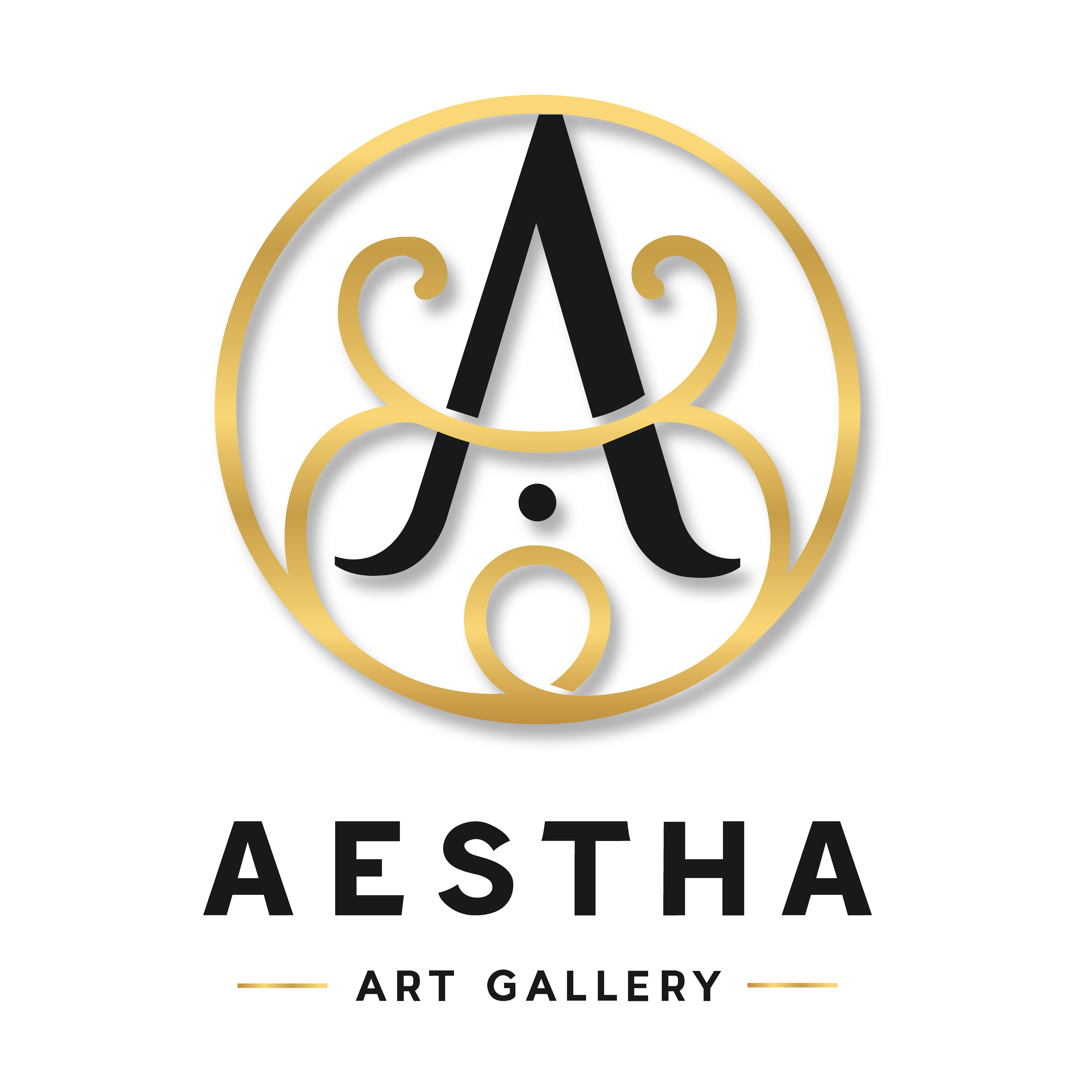 Aestha Art Gallery Logo